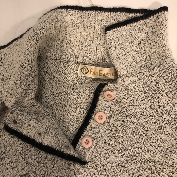 Vintage salt and pepper sweater - Picture 3 of 3